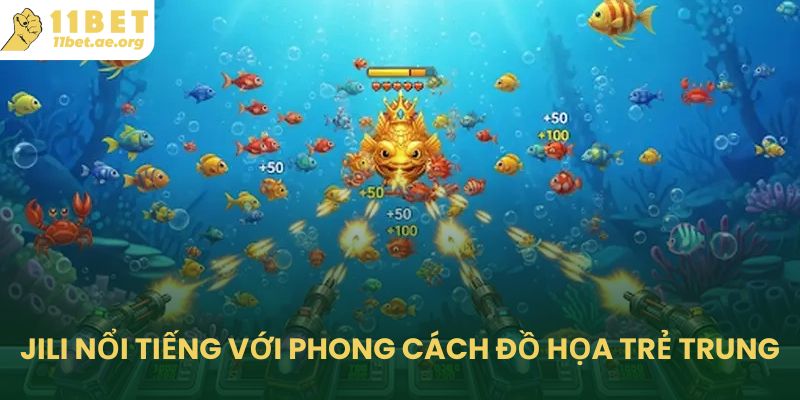 JILI nổi tiếng với phong cách đồ họa trẻ trung